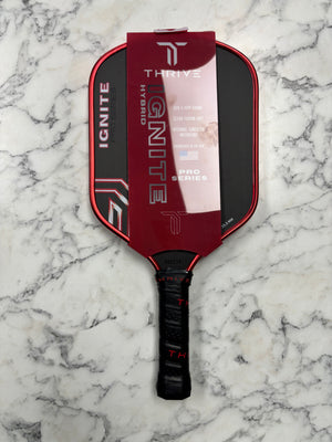 Thrive Ignite Pro Series Hybrid Foam 15.5mm Pickleball Paddle — Spinwave Certified Pre-Owned (Mint)