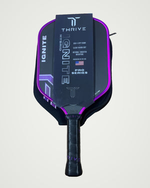 Thrive IGNITE Hybrid 15.5mm Purple Pickleball Paddle — Spinwave Certified Pre-Owned (Mint)