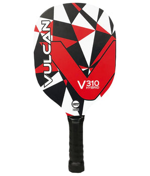 VULCAN V310 Pickleball 2 Paddles Set  9mm Rouge Red Geo